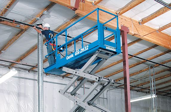 Los Angeles Area Scissor Lift Rental for Genie-GS-2632
