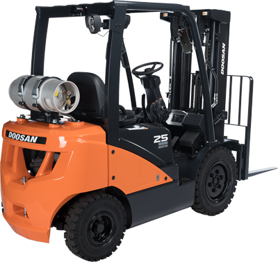Full Throttle Lit Dosan 7 Series Forklift